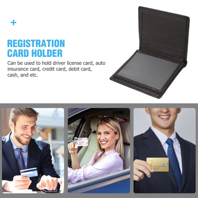 JOYCOURT Porta Documenti Auto - Organizer Per Carte E Patente In