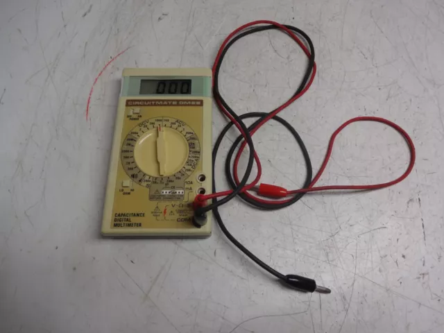 Beckman Industrial Dm25 Capacitance Digital Multimeter