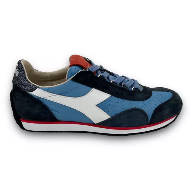 DIADORA HERITAGE Scarpe da Uomo Sneakers Equipe Italia Camoscio