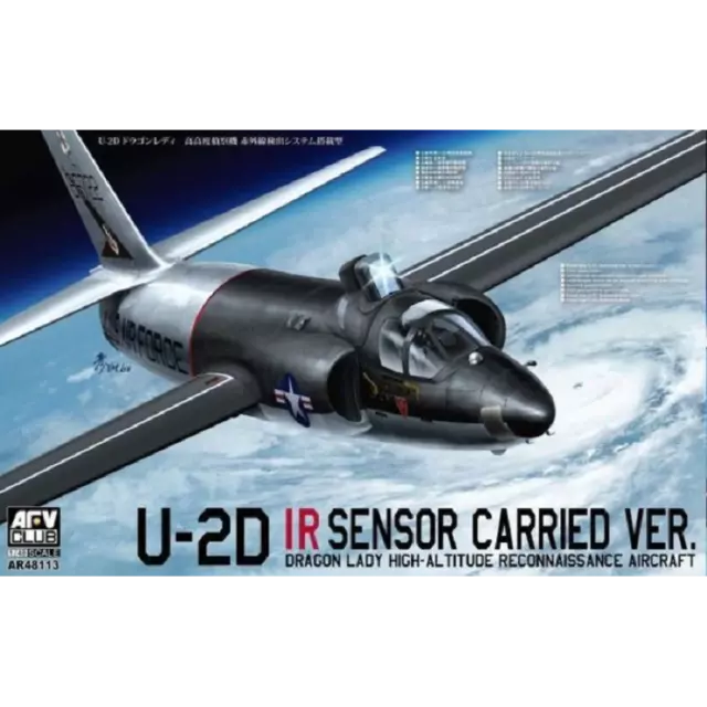 Maquette Avion Lockheed U-2d Ir Sensor Carried Ver. |afv Club|48113| 1:48