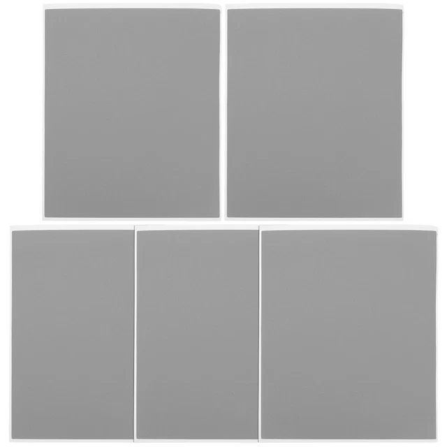 5 Feuilles Autocollants à Gratter Or - 23.5x20cm - Pour Carte Surprise, DIY, Fête - Lot