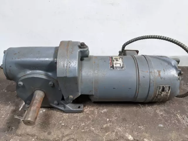 1/3 HP Master Gearmotor with Master Unibrake 3 Ft. LBs Torque. gear rpm 10