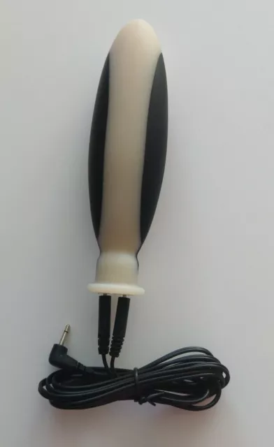 Anal / Vaginal Sonde groß Silikon bipolar Reizstrom E-STIM ESTIM TENS EROSTEK