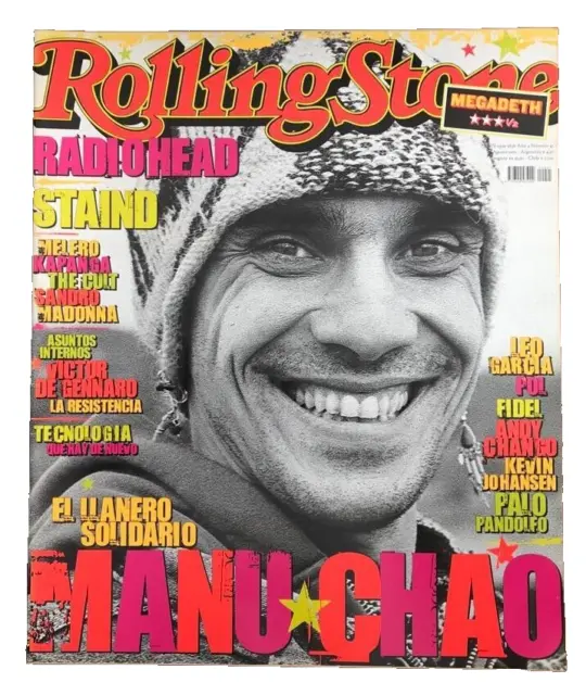 MANU CHAO - RADIOHEAD - ROLLING STONE Magazine Argentina