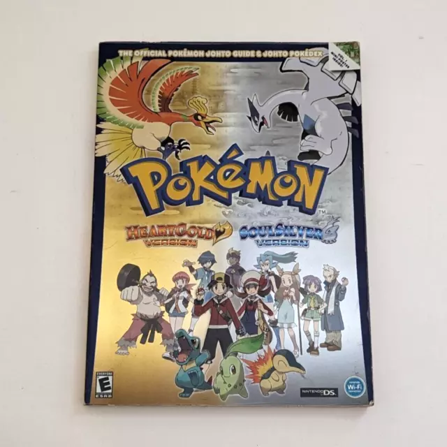 The Official Pokemon Johto Guide Johto Pokedex Heartgold Soulsilver Version Book