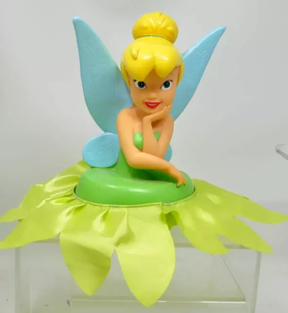 Disney Peter Pan Tinkerbell Plastic and Fabric Coin Save Money Piggy Bank Kcare