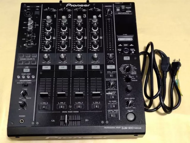 Pioneer DJM-900NXS Professional DJ Mixer 4-Channel 4ch DJM900NXS 900 Nexus Pioneer DJM-900NXS Professional DJ Mixer 4-Channel 4ch DJM900NXS 900 Nexus