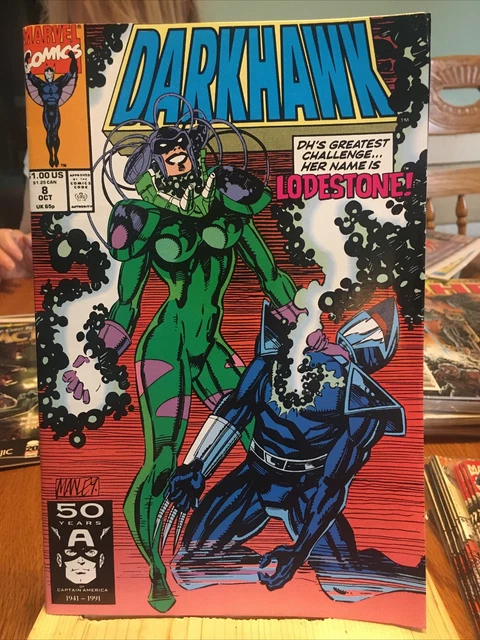 MARVEL COMICS: : DARKHAWK Vol. 1 No. 8 Oct  1991