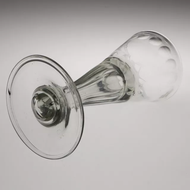 18th Century Hollow Stem Wine Glass c1760 3