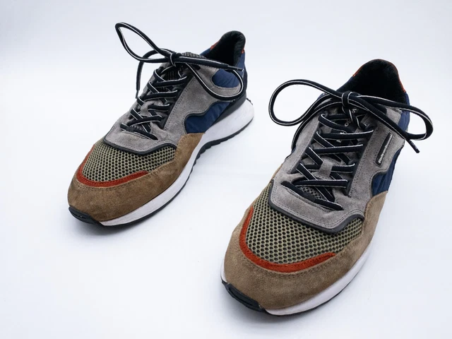 Baskets Floris Van Bommel Homme - Taille 42.5 EU, Cuir, Occasion Très Bon état, Sneakers Basses