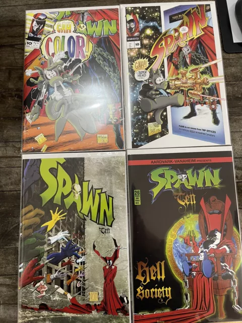 Spawn 10 remastered color cover set #316/650 Cerebus