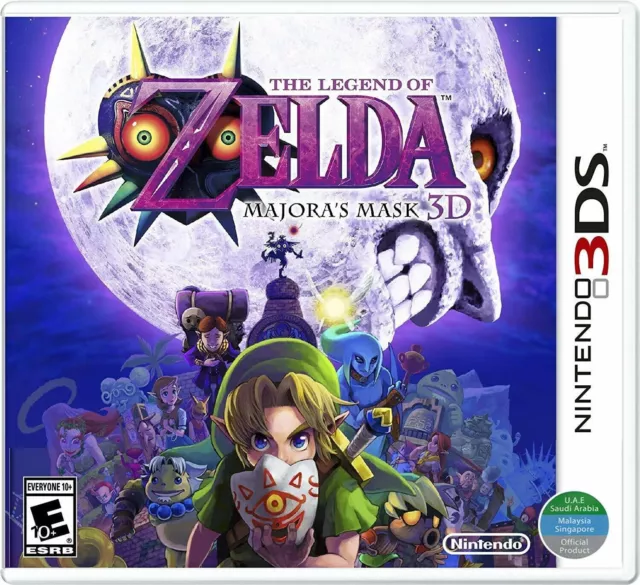 The Legend of Zelda Majora's Mask 3D (Brand New Sealed)