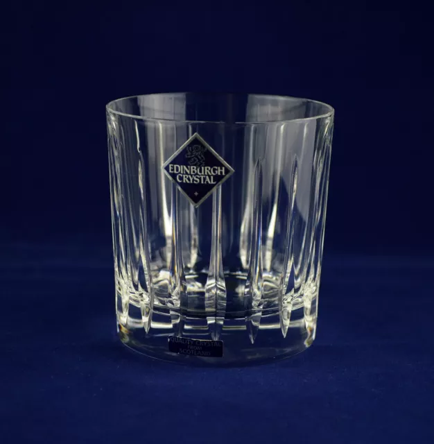 Edinburgh Crystal Whiskey Glass / Tumbler – 8.5cms (3-1/4″) Tall - Signed 1st