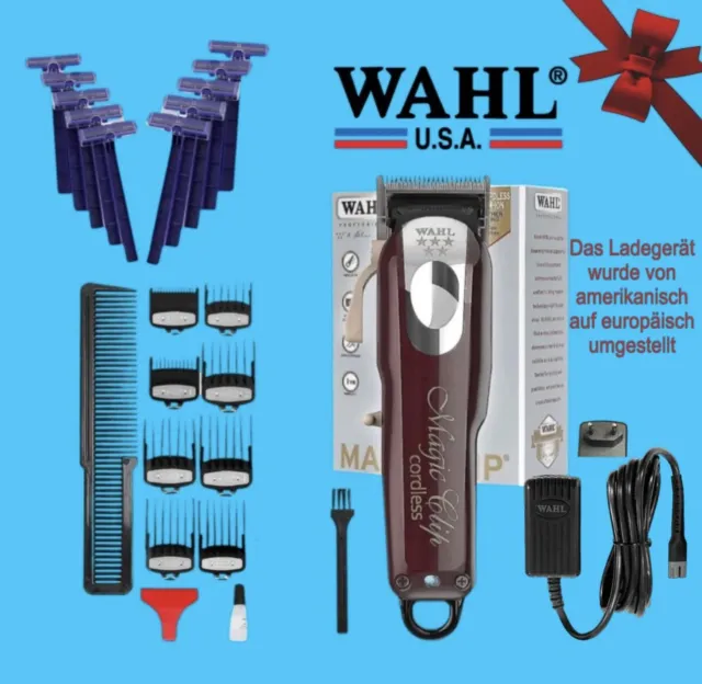 Angebot 24stunde🔥WAHL Magic Clip Cordless Professionelle.  Bester Haarschneider