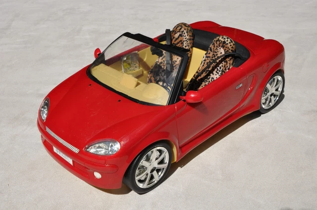 Voiture My Scene Décapotable Rouge Mattel - Neuve En Boîte Avec Poupée Offerte