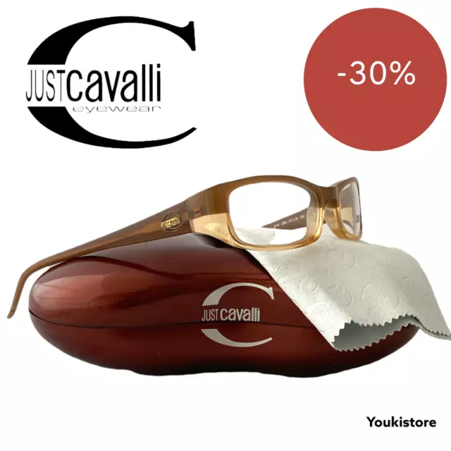 JUST CAVALLI occhiali da vista JC46 Q64 51 18 130 eyeglasses Made in Italy CE