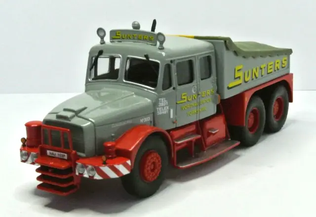 Corgi 17902 Heavy Haulage Scammell Contractor Lorry - Sunter Brothers