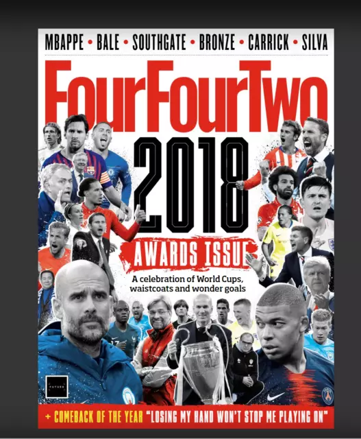 FourFourTwo 2018 Awards Issue Soccer/Football Magazine Issue 295 January 2019