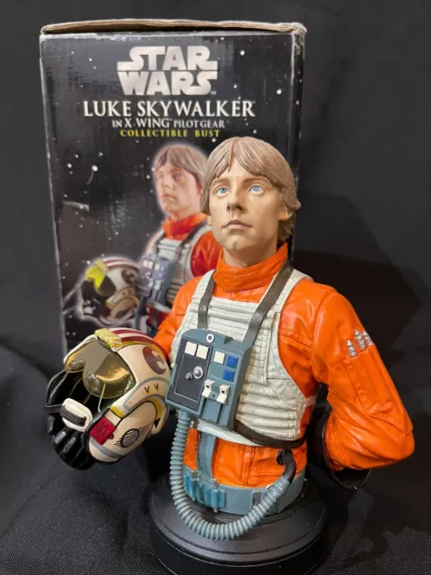Star Wars bust Luke Skywalker in X-Wing Pilot Gear by Gentle Giant