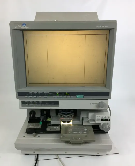 Minolta MS-7000 MKII Microfiche & Microfilm Reader Scanner & Lens Working
