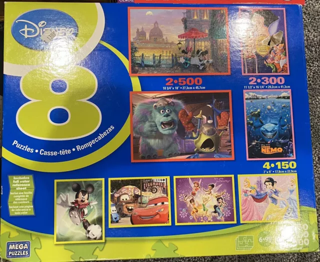 Disney 8 In 1 Multipack Jigsaw Puzzles