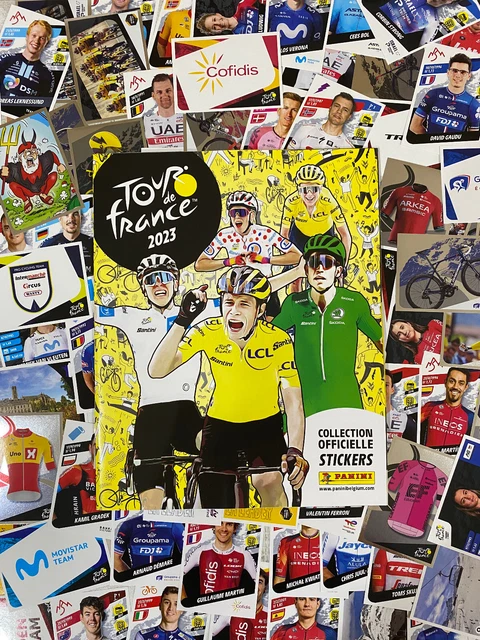 Coffret Collector Stickers Moto GP 2023 - Album + 50 Pochettes (250 Stickers) + 5 Cartes Édition Limitée - Pour Fans De Course Moto - 13