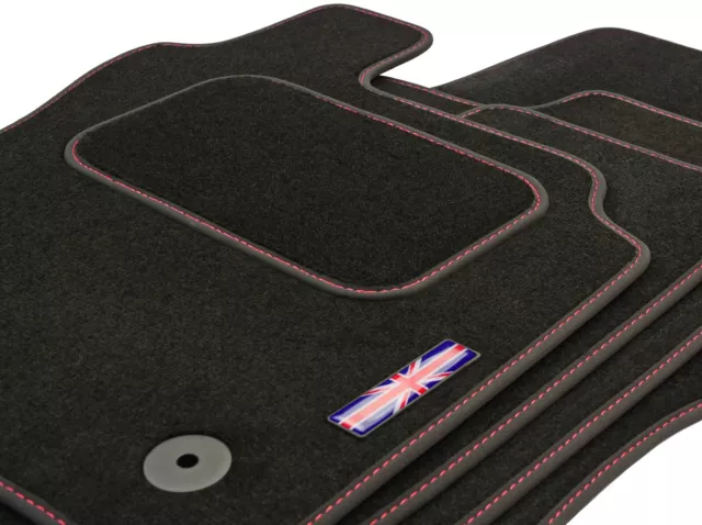 Executive High Pile Velour Carpet Car Floor Mats For MG HS Manual 2019+ Onwards