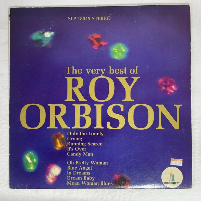 Roy Orbison – The Very Best Of Roy Orbison Vinyl, LP 1966 Monument – SLP18045