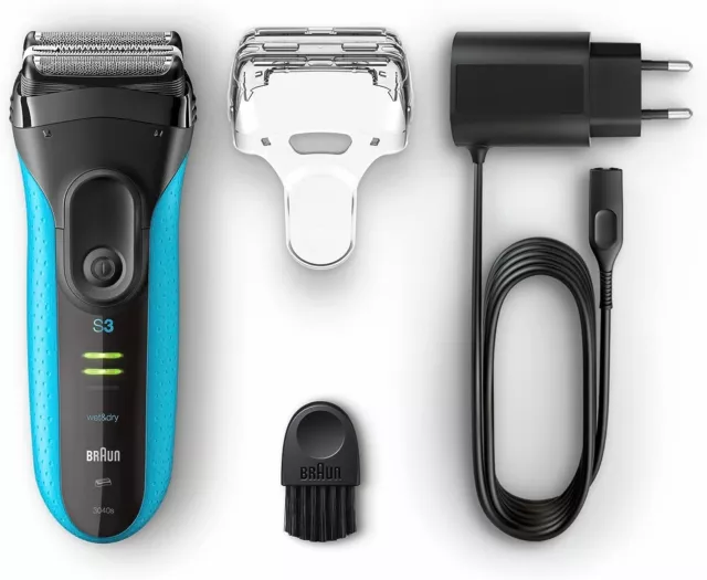 Braun Series 3 Proskin 3040S Electric Shaver and Precision Trimmer