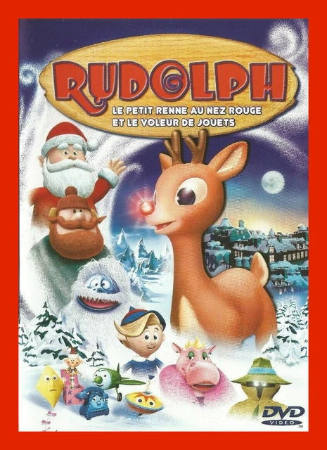 Dvd "Rudolph Le Petit Renne Au Nez Rouge Et Le Voleur De Jouets " - Neuf