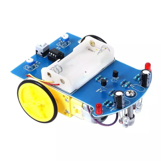 D2-1 Intelligent Tracking Line Smart Car Kit TT Motor Electronic DIY Kit