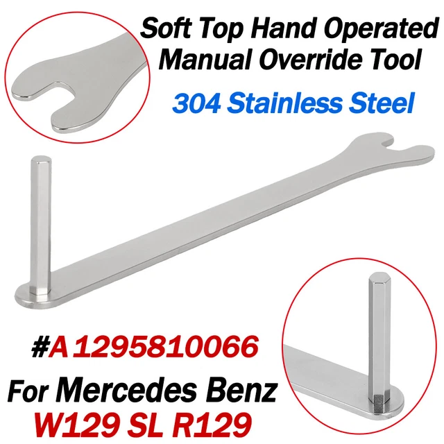 SOFT TOP ROOF Operated Hand Wrench Tool For Mercedes W129 R129 SL ...