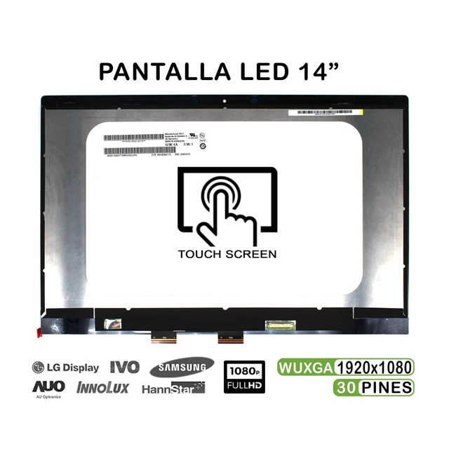 Écran LCD Complet 14 Pouces Pour HP 14-BS – Résolution 1366x768 – LED – Occasion