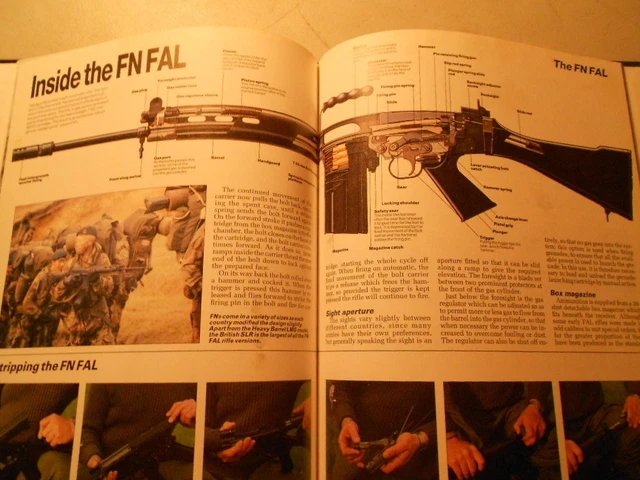 INSIDE THE FN FAL Best Article Ever Cutaway View Belgian £18.77 ...