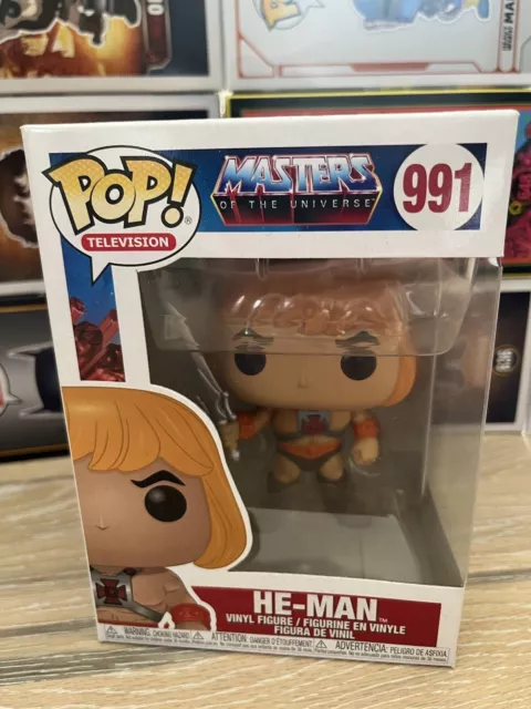 Funko Pop 991 | He-Man | Master Of The Universe | Vinyl Figur | Neu & OVP