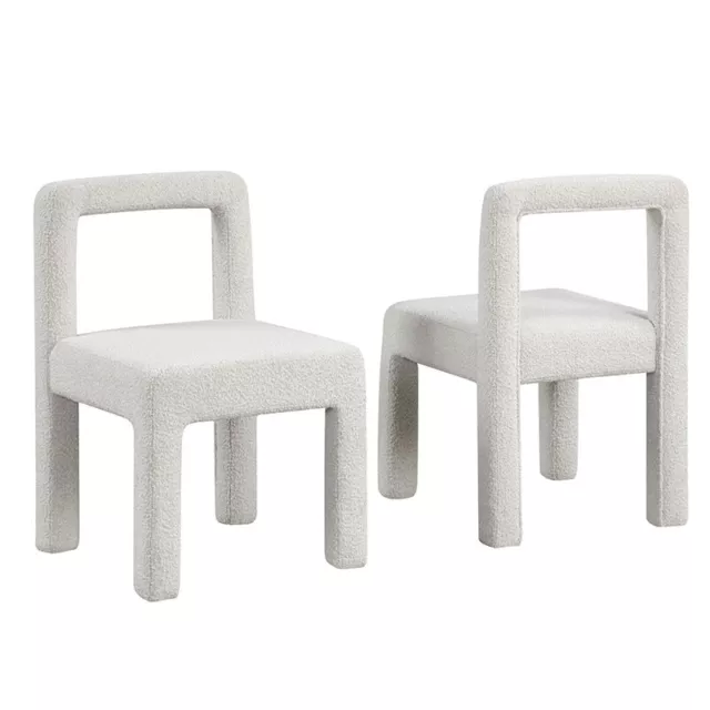 Celeste Cream Boucle Dining Chairs (Set of 2)