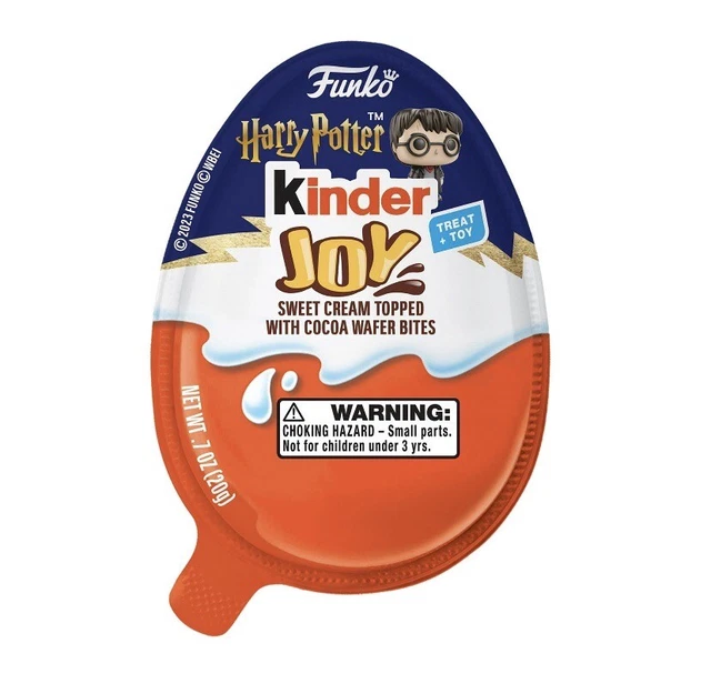 2024 KINDER JOY Eggs, Harry Potter Funko Collection, 1 Egg NEW 19.99