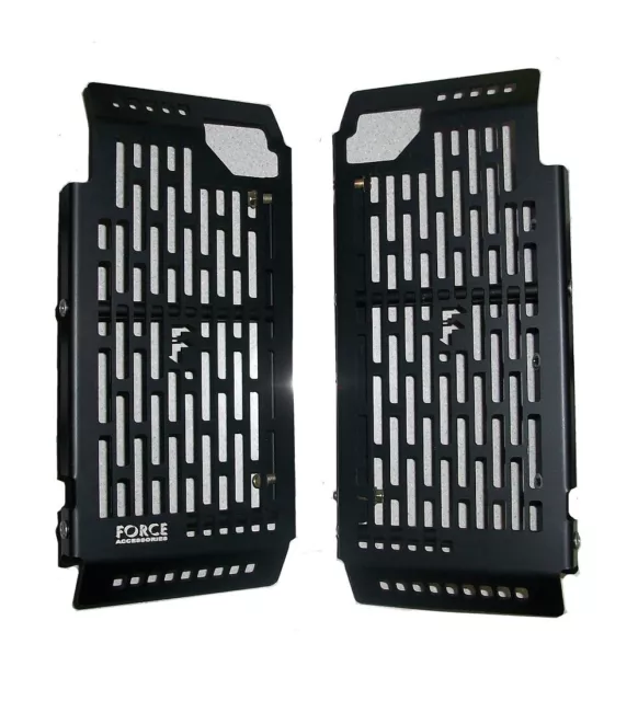 Force Accessories Mx Kawasaki KXF 250 2012-2015 Black Motocross Radiator Guards