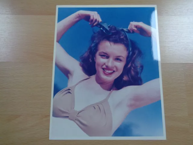 1945 Vintage Original Marilyn Monroe Photo 25Cmx20Cm Andre De Dienes 