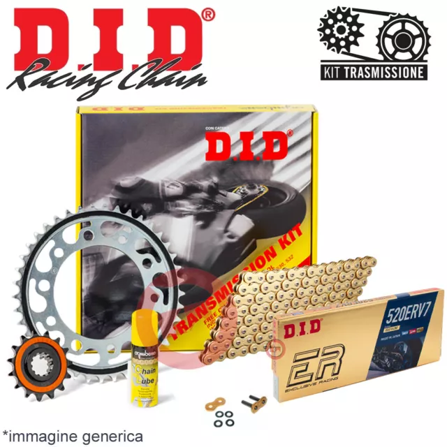 Kit Trasmissione Catena Did Gp Erv7 15-43 Ducati 950 Hypermotard 950 - Sp 19