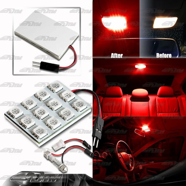 Kit Luci LED Auto Flisdtry - 14 Pezzi Per Interno, Cupola E Targa - Foto 10