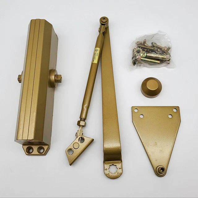 Door O Matic Door Closer SC61 RW / PA Bronze Finish TBWMS Size 1-4 No Cover NOS