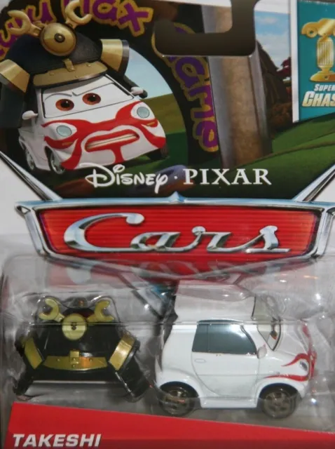 Disney Pixar Cars "Takeshi" Super Chase, Nip, Limited To 4000 Units Produced