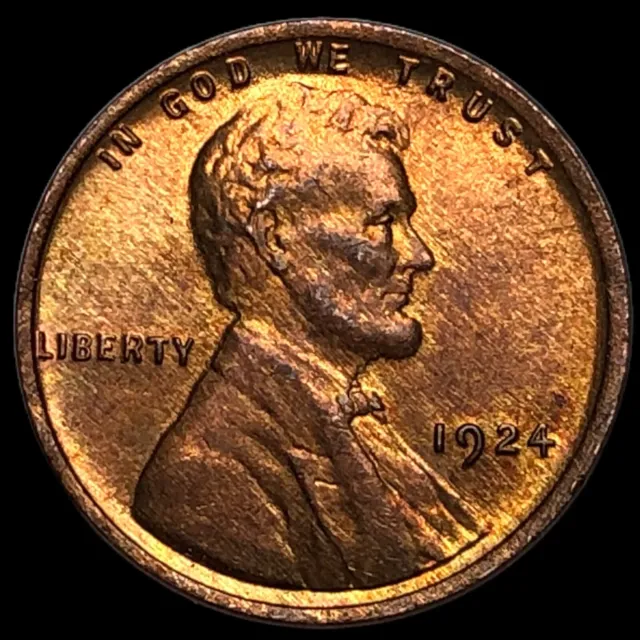 1924 P Lincoln Cent Wheat Penny  J0040