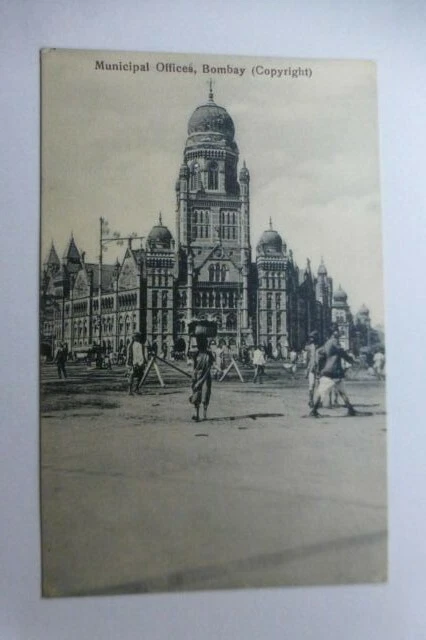 J003 - BOMBAY MUNICIPAL OFFICES India - POSTCARD