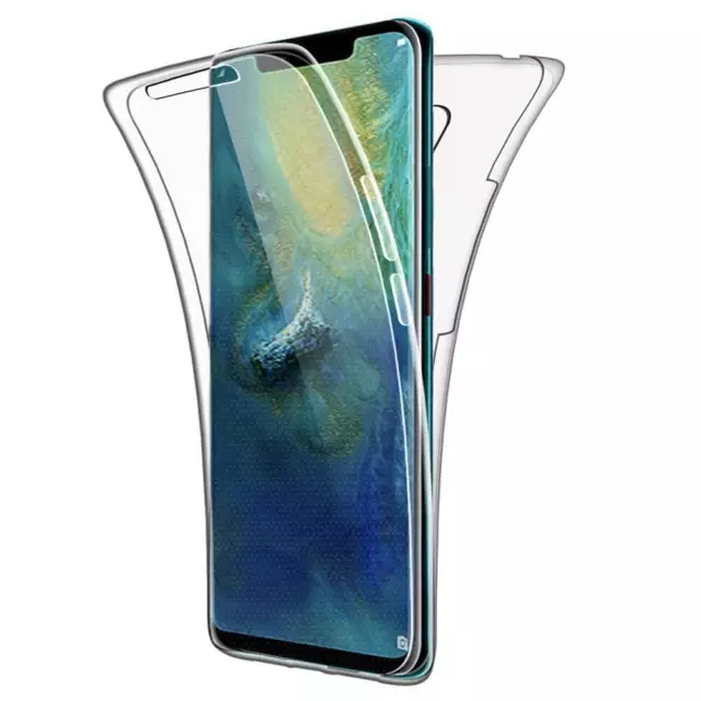 Case for Huawei Mate 20 Pro Full Body 360 Phone Cover Silicone Front