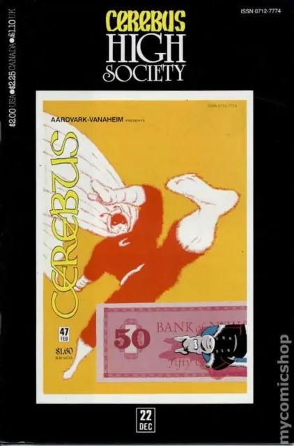 Cerebus High Society #22 FN 1990 Stock Image