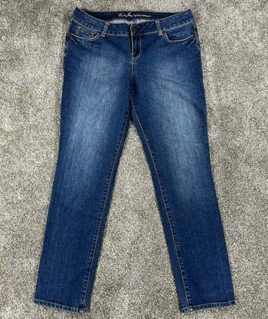 Guess Jeans Sarah Skinny Women's Size 34 Medium Rise Stretch Denim Blue Pants