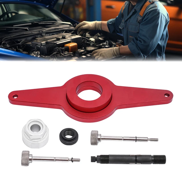 CRANKSHAFT PULLEY REMOVAL Tool Antirust TFSI EA888 Vibration Damper