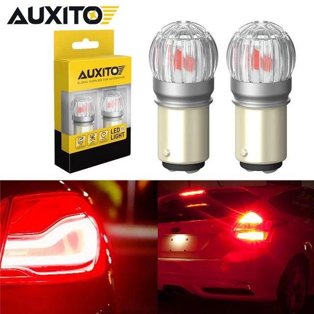 Red 1157 BAY15D SMD LED Bulbs Super Bright Car Stop Brake Light Tail Lamps EON